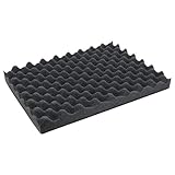 HMF 14515 Noppenschaumstoff, Akustikschaumstoff, 440 x 315 mm, Koffereinlage,...