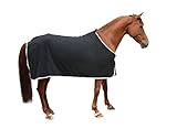 Covalliero Kerbl Fleecedecke Economic, schwarz, 135