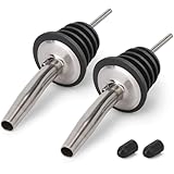 BALTRE 2 Stück Olivenöl Ausgießer mit Verschluss, Ausgießer für Spirituosen...