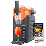 KLAMER Slush Maschine, mit 5 smarten Programmen: Slushie, Cocktail, Milchshake,...