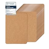 moinkerin 60 Stücke A6 Kraftpapier Karten 10.5X14.8CM 300g/m²Druckbar...