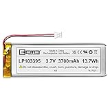 EEMB Lithium Polymer Akku 3,7 V 3700mAh 103395 Wiederaufladbarer Lipo-Akku mit...