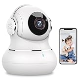 litokam Little elf Überwachungskamera Innen, 2K Babyphone mit Kamera mit...