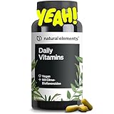 Daily Vitamins – 120 Multivitamin Kapseln – alle wertvollen Vitamine A-K –...