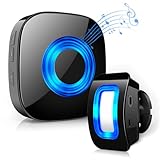 PHYSEN Durchgangsmelder Funk Bewegungsmelder Alarm, Ladentür PIR...