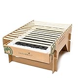 CasusGrill Einweg-Grill, biologisch abbaubar, Mini-Grill: tragbarer und...