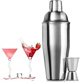 Cocktail Set 25 oz / 750 ml, Cocktail Shaker Edelstahl Cocktail Shaker Mixer...