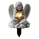 JACKANNA 2D-Hofschild, Grabschmuck Wetterfest, Grabdeko, Friedhof Deko, Grab...