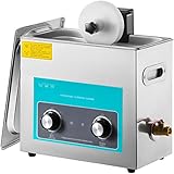 VEVOR 6L Digitaler Ultraschall Schallplatten Reinigungsgerät Edelstahl, 33 x 18...