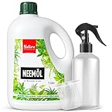 Natura Germania® Neemöl 1000ml mit Waschnußextrakt mit Sprühflasche und...