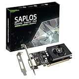 SAPLOS GT 1030 Grafikkarte, 4GB GDDR4 64-bit, HDMI DVI, Low Profile, PC Video...