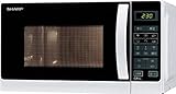 Sharp R642WW 2-in-1 Mikrowelle mit Grill / 20 L / 800 W / 1000 W Quarzgrill / 8...