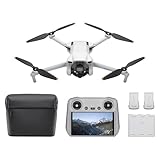 DJI Mini 3 Fly More Combo (DJI RC) – Leichte und faltbare Mini-Kameradrohne...