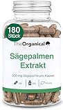 Neu: TheOrganical®: Sägepalmenextrakt 500 mg | 180 Kapseln | Hergestellt in...