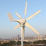 800W Windturbine 12V Windkraftanlage geräuscharm Windgenerator mit MPPT Regler...