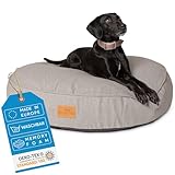 FREUDENTIER Hundekissen XXL rund - Ergonomisches Hundebett Waschbar -...