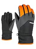 Ziener Kinder Lando Glove junior Ski-Handschuhe/Wintersport, new orange, 5,5