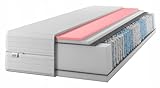 IZER Matratze 80x200 25 cm Visco -Memory -Schaumstoff Taschenfederkern...