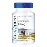 Fair & Pure® - Colostrum 400mg - 120 Kapseln - standardisiert auf 30%...