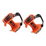 Toyvian 1Paar Verstellbare Leuchtende Rollschuhe für Junge Mädchen Tragbare...