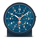 Cander Berlin MNU 1209 A Kinderwecker lautlos Astronaut Weltraum Licht Snooze...