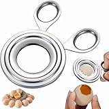 Egg Topper Cutter, Edelstahl Ei Scissor, Eieröffner, Eierschalenschere, Kitchen...