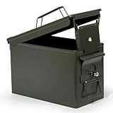 GREELUE Munitionskiste, US Ammo Box, Patronenbox, Aufbewahrungsbox für...