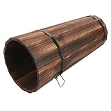 OUNONA Holz Regenschirmständer Mit Cane Und Fan Aufbewahrung Vintage Stil...