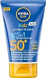 NIVEA Sun Kids Sonnenbalsam für Kinder SPF 50+ Reisegröße, 50ml