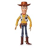 Disney Store Interaktive sprechende Actionfigur Woody aus Toy Story 4, 35 cm /...