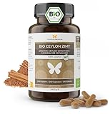 240 BIO Ceylon Zimt Kapseln für 4 Monate, hochdosiert, in Deutschland...