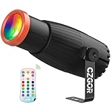 Pinspot LED Licht, Czgor 18W RGBW 4 in 1 LED Pinspot Punktstrahler mit...