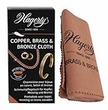 HAGERTY Copper, Brass & Bronze Cloth I 30x36 cm I Reinigungstuch für Kupfer,...