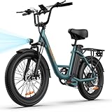 URLIFE E-Bike für Erwachsene, 20 * 3.0' Fetter Reifen Elektrofahrrad Für...