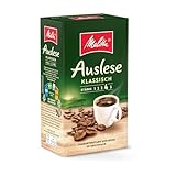 Melitta Auslese Filter-Kaffee 500g, gemahlen, Pulver für Filterkaffeemaschinen,...