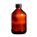 5 x Braunglasflasche 300ml / Medizinflasche inkl. Standard-Schraubverschluss...