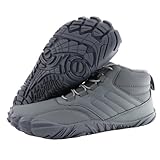 Yeria Barfußschuhe Winter Unisex Warm Wasserdicht Traillaufschuhe Zehenschuhe...