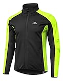 INBIKE Fahrradjacke Herren Winter Wasserdicht Atmungsaktiv Laufjacke...