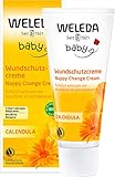 WELEDA Bio Baby Calendula Wundschutzcreme 75ml - Naturkosmetik Wundsalbe /...