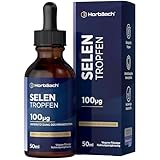 Selen Tropfen 100µg | 50ml | Hochdosiertes Natriumselenit | Vegan & Flüssig |...