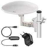 EMOS - Digital-Antenne mit Verstärker - für Außen - Aktive Antenne Village -...