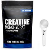 Creatine Monohydrat Pulver - Ultra Reines Kreatin Monohydrat mit Vitamin B6 -...