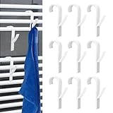 benlidoner 12 Stück Haken für Rundheizkörper Mehrzweck Heizkörperhaken ABS...