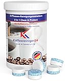 40x 2-Phasen Reinigungstabletten für Kaffeevollautomat kompatibel mit Jura...