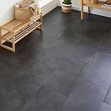 misento Vinylboden selbstklebend 4,46 m² Fliesenoptik - wasserfester PVC...