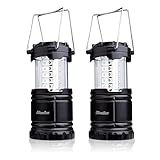 Diealles Campinglampe, 2 Pack 30 LEDs Campinglampe, Faltbare Wasserdicht Camping...