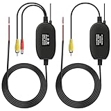 MEIRIYFA Auto 2.4G Wireless Farbe Video Sender und Empfänger für Fahrzeug...