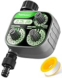 rainfactory Bewässerungscomputer - intuitive 3-Regler Wasserzeitschaltuhr für...