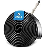 FISCHER Fahrradschlauch 28 Zoll – für ETRTO 35/50-622 | Dunlop-Ventil |...