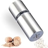 ZOLMER® Muskatnuss Mühle mit Vorratsbehälter I Extra scharfes Mahlwerk für...